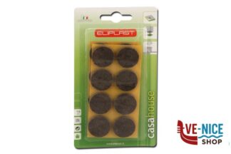 0 CART. 16 FELTRINI MARRONE 25MM -5 ELIPLAST