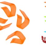 altri CONFEZIONE 4 FERMATOVAGLIA TRASPARENTI COLORI ASSORTITI 304-4 ELIPL ELIPLAST