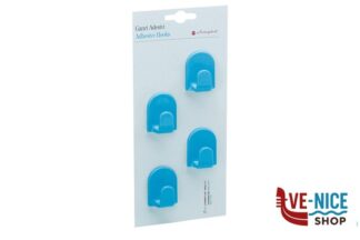 0 CART.4 GANCI ADESIVI COSMO COSMOPLAST