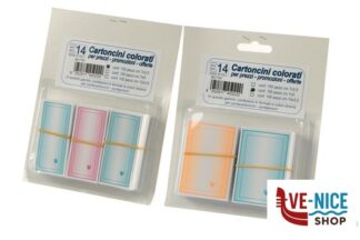 segnaletiche CARTELLINI PREZZI COLORATI MISURE ASSORTITE EUROTARGHE SNC DI POZZAGLIO ANTONIO E C.