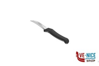 acciaio CASA - COLTELLO SPELUCCHINO CURVO CM7 BV90705 COLTELLERIE INOX BONOMI