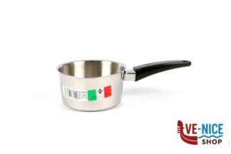 inox CASSERUOLA CONICA INOX CM.12 MAN.BAKELITE CON BECCO RIVADOSSI