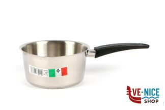 inox CASSERUOLA CONICA INOX CM.16 MAN.BAKELITE  CON BECCO RIVADOSSI