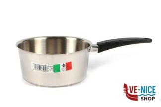 inox CASSERUOLA CONICA INOX CM.18 MAN.BAKELITE CON BECCO RIVADOSSI