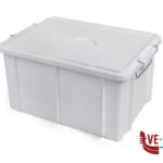 contenitori CASSETTA BOX CON COPERCHIO CM 45X35X25 GIGANPLAST