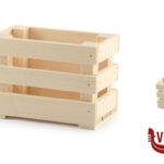 plastica CASSETTA LEGNO-CESTINO CM 12X6X8   5078 CALDER