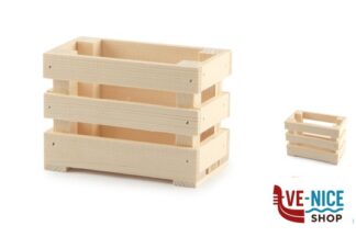 plastica CASSETTA LEGNO-CESTINO CM 12X6X8 5078 CALDER