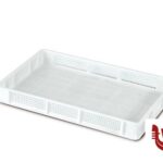 contenitori CASSETTA SERVICE FONDO E PARETI FORATI CM 60X40X13LT.28 GIGANPLAST