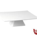 0 CASUAL-ALZATA TORTA QUADRATA IN MELAMINA BIANCA CM.31X31 H.8 83892 APS  ASSHEUER POTT GMBH E CO KG