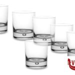 vetro CENTRA-CONFEZIONE 6 BICCHIERI WHISKY CL 33 PASABAHCE