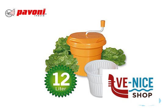accessori CENTRIFUGA SCOLAINSALATA LT.12 GREENMATIC12 PAVONI ITALIA - immagine 4