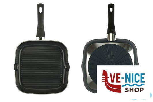 piastre per cottura CERVIA INDUCTION - BISTECCHIERA CM 28 BALLARINI PAOLO - immagine 2