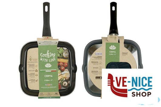 piastre per cottura CERVIA INDUCTION - BISTECCHIERA CM 28 BALLARINI PAOLO - immagine 5