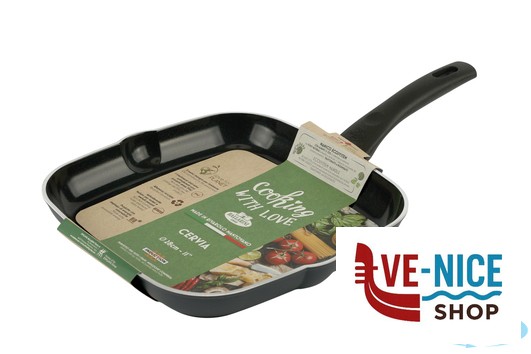 piastre per cottura CERVIA INDUCTION - BISTECCHIERA CM 28 BALLARINI PAOLO - immagine 4