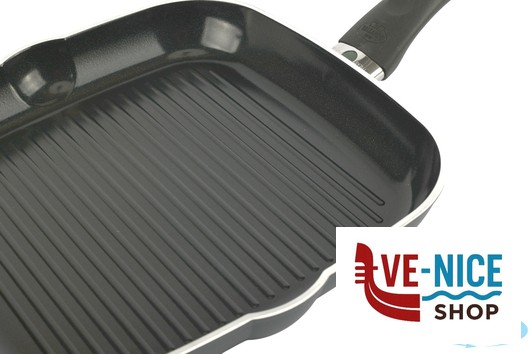 piastre per cottura CERVIA INDUCTION - BISTECCHIERA CM 28 BALLARINI PAOLO - immagine 3