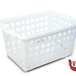 contenitori CESTA FORATA 80X52X40,5 GIGANPLAST SENZA COPERCHIO GIGANPLAST