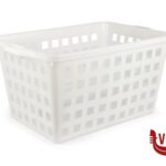 contenitori CESTA FORATA CM.63X45X35 BIANCO 2200HD GIGANPLAST