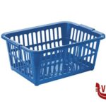 igiene e pulizia CESTA RETTANGOLARE BIANCHERIA 55X40 DELFIN TONTARELLI