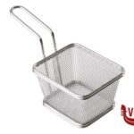 0 SNACKHOLDER-MINI CESTINO FRITTI RETTANGOLARE CM.10X8,5XH.6,5 INOX 40620 APS  ASSHEUER POTT GMBH E CO KG