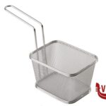 0 SNACKHOLDER-MINI CESTINO FRITTI RETTANGOLARE ALTO CM.13X10,5XH.9 INOX 40621 APS  ASSHEUER POTT GMBH E CO KG