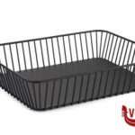 URBAN-CESTINO METALLO RETTANGOLARE GN 1.2 CM.32,5X26,5XH.7,5 NERO  30415 APS  ASSHEUER POTT GMBH E CO KG Varie casalingo e Horeca-T 1 pezzi