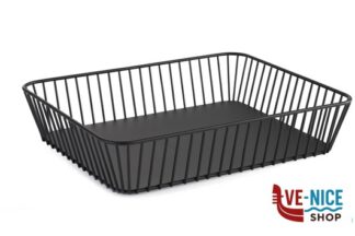 0 URBAN-CESTINO METALLO RETTANGOLARE GN 1.2 CM.32,5X26,5XH.7,5 NERO 30415 APS ASSHEUER POTT GMBH E CO KG