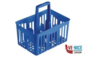 portabottiglie CESTELLO PORTA BOTTIGLIE BLU PALACE 6 POSTI STEFANPLAST