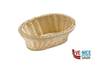 0 ECONOMIC-CESTINO PANE POLIPROPILENE OVALE 23X17XH.8 BEIGE 40137 APS ASSHEUER POTT GMBH E CO KG