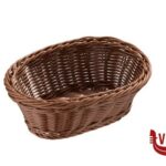 0 ECONOMIC-CESTINO PANE POLIPROPILENE OVALE CM.23X17XH.8 MARRONE 40193 APS  ASSHEUER POTT GMBH E CO KG