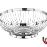 0 CESTINO PANE TONDO FILO INOX CM.20,5XH.8,5  30220 APS  ASSHEUER POTT GMBH E CO KG