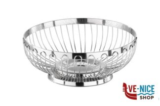 0 CESTINO PANE TONDO FILO INOX CM.20,5XH.8,5 30220 APS ASSHEUER POTT GMBH E CO KG