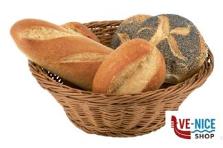 0 ECONOMIC-CESTINO PANE POLIPROPILENE TONDO CM.19XH.9,5 MARRONE 40191 APS ASSHEUER POTT GMBH E CO KG