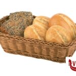 0 ECONOMIC-CESTINO PANE POLIPROPILENE RETTANGOLARE CM.31,5X22XH.8,5 BEIGE 40159 APS  ASSHEUER POTT GMBH E CO KG