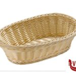 0 ECONOMIC-CESTINO PANE POLIPROPILENE OVALE 28,5X17XH.8,5 BEIGE 40139 APS  ASSHEUER POTT GMBH E CO KG