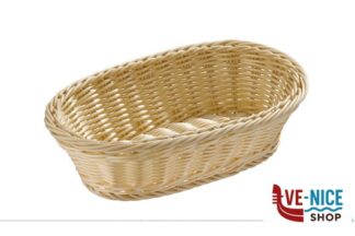 0 ECONOMIC-CESTINO PANE POLIPROPILENE OVALE 28,5X17XH.8,5 BEIGE 40139 APS ASSHEUER POTT GMBH E CO KG