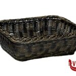 0 FRAMES-CESTA POLIRPOPILENE GN 1.2 CM.32,5X26,5XH.6,5 MARRONE SCURO  40290 APS  ASSHEUER POTT GMBH E CO KG