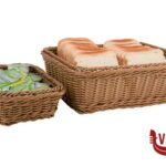 0 GN LINE-CESTA BUFFET POLIPROPILENE GN 1.2 CM.32,5X26,5XH.6,5 MARRONE 40262 APS  ASSHEUER POTT GMBH E CO KG