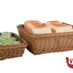 0 GN LINE-CESTA BUFFET POLIPROPILENE GN 1.3 CM.32,5X17,6XH.6,5 MARRONE 40263 APS  ASSHEUER POTT GMBH E CO KG