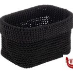 0 CESTINO PANE UNCINETTO POLIEST NERO CM.20X13,5 H10 APS  ASSHEUER POTT GMBH E CO KG