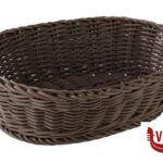 0 PROFI LINE-CESTINO POLIPROPILENE OVALE CM.25X19XH.6,5 MARRONE 50803 APS  ASSHEUER POTT GMBH E CO KG