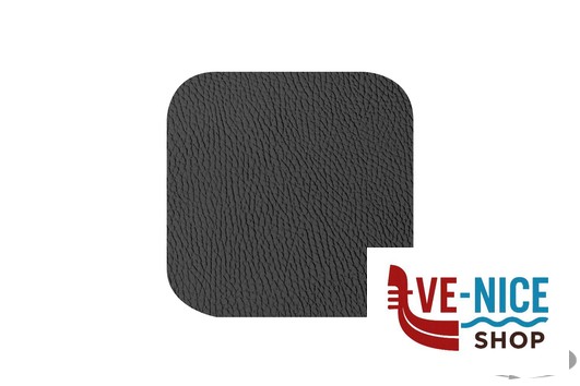 tovagliette/tovaglioli CONFEZIONE 4 SOTTOBICCHIERI IN ECOCUOIO RIGENERATO QUADRATI CM.11X11 NERO IMPORT PROFESSIONAL - immagine 2