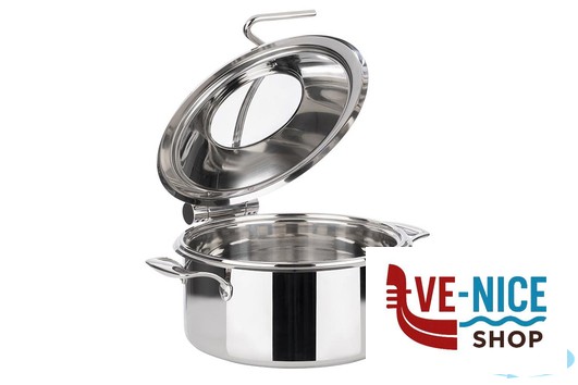 professionali ORBIT - CHAFING DISH-PENTOLA L.8 CON BACCINELLA LT.4 INOX CM.30,5 H.17,5 APS ASSHEUER POTT GMBH E CO KG - immagine 2