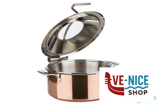 0 ORBIT-CHAFING DISH-PENTOLA INOX RAME 30,5,H.17,5 APS ASSHEUER POTT GMBH E CO KG - immagine 2