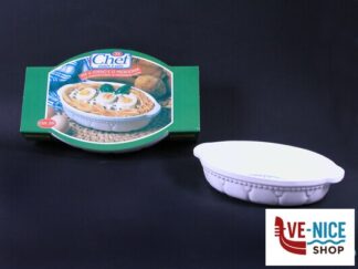 0 CHEF BIANCO - PIROFILA OVALE 3A CERAMICA ARTISTICA SNC DI AMBRUS