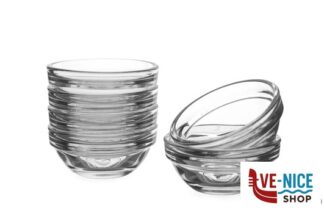 insalat zuppiere sals antipast CHEF S - CONFEZIONE 6 COPPETTE IMPILABILI IN VETRO CM 6 PASABAHCE