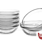 insalat zuppiere sals antipast CHEF S - CONFEZIONE 6 COPPETTE IMPILABILI IN VETRO CM 9 PASABAHCE