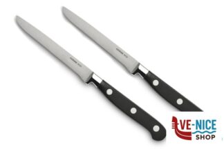 posate CHULETEROS - CONFEZIONE 2 COLTELLI BISTECCA FORGIATI COMAS