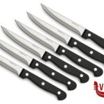 posate CHULETEROS - CONFEZIONE 6 COLTELLI BISTECCA LAMA LISCIA COMAS