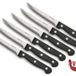 posate CHULETEROS - CONFEZIONE 6 COLTELLI BISTECCA LAMA SEGHETTATA COMAS