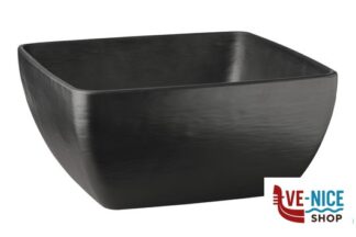 0 SLATE-CIOTOLA IN MELAMINA NERA EFFETTO ARDESIA CM 25X25 H.12 84245 APS ASSHEUER POTT GMBH E CO KG